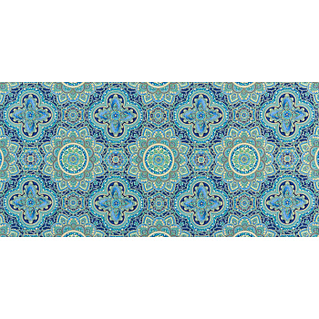 Ткань для пэчворка PEPPY Villa Romana 146 г/м² 100% хлопок цв.SRKM-17055-4 BLUE уп.50х55 см