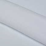 Ткань трикотаж Футер 2х нитка начес хлопок 190г опененд 100+100 белый пач.20-25кг