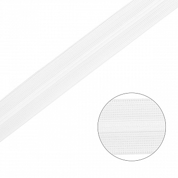 Молния MaxZipper рулонная потайная СП#3 цв.F101 белый уп.200м