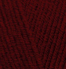 Пряжа для вязания Ализе LanaGold (49% шерсть, 51% акрил) 5х100г/240м цв.538 т.красный