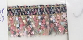 Тесьма в стиле Шанель с бахромой арт.TBY-SH01 шир.35мм цв.6 розовый уп.13,71м