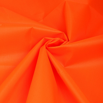 Ткань Оксфорд 200D PU1000 TBY 78г/м² 100% пэ шир.150см 580 неон оранжевый уп.10м