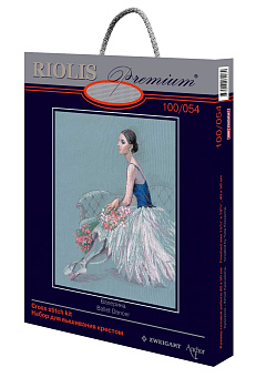 Набор для вышивания РИОЛИС арт.100/054 Балерина 40х50 см
