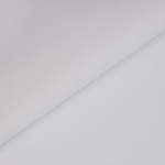 Ткань Поплин стрейч 125 г/м² 97% хлопок, 3% спандекс шир.150 см арт.TBY.Csp.1802.1 цв.01 белый уп.5м