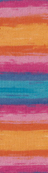 Пряжа для вязания Ализе Miss Batik (100% мерсеризиванный хлопок) 5х50г/280м цв. 4536