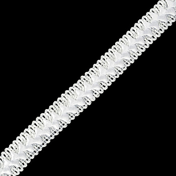 Тесьма TBY декоративная Самоса арт.01 (1) шир.18мм цв.белый 01 (F101) уп.18,28м