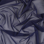 Сетка эластичная KRUZHEVO арт.TBY.068 80г/м² ш.160см цв.061 темно-синий уп.3м