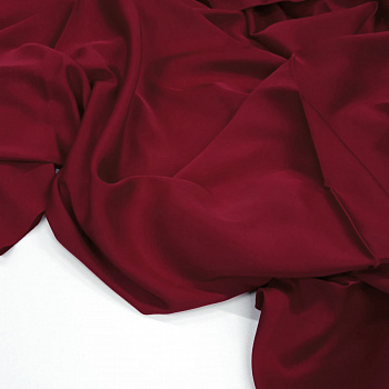 Ткань шелк Армани 90г/м² 97% ПЭ 3% Спандекс шир.150см арт.АШ2174.11 цв.11 красный(марсала) рул.20м