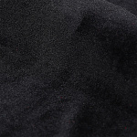 Ткань Бархат гладкий 240 г/м² 95% пэ, 5% спандекс шир.150 см арт.С.2121.05 цв.черный уп.1м