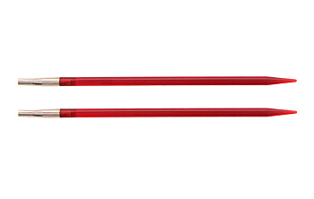 51251 Knit Pro Спицы съемные для вязания Trendz 3,5мм для длины тросика 28-126см, акрил, красный, 2шт