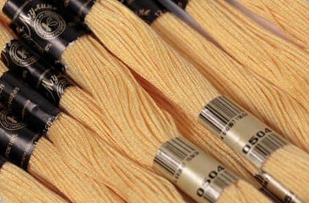 Нитки мулине IDEAL арт.ТВ (100% хлопок) 24х8м цв.214