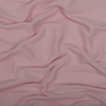 Ткань трикотаж Кашкорсе с лайкрой 220г опененд 60+60см розовое безе 13-2804 уп.3м