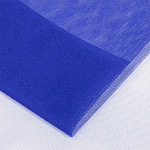 Фатин Кристалл средней жесткости блестящий арт.K.TRM шир.300см, 100% полиэстер цв. 37 К уп.50м - ярко-синий