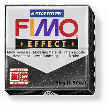 FIMO Effect полимерная глина, запекаемая в печке, уп. 56г цв.звездная пыль, арт.8020-903