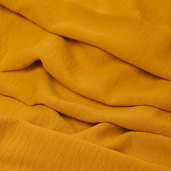 Ткань Лен искусственный Манго 160 г/м² 100% пэ TBY.Mg.04 цв.желтый рул.25м