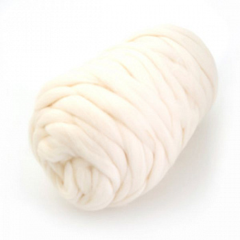 Пряжа для вязания ТРО Пастила Superwash (100% шерсть) 500г/50м цв.0230 отбелка