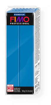 FIMO professional полимерная глина, запекаемая в печке, уп. 350г цв.чисто-синий, арт.8001-300