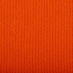 Ткань трикот. Бифлекс жатка арт.TBY-JB-13 490г/м² 92% ПЭ 8% спандекс шир.80см цв.13 яр. оранжевый уп.1м