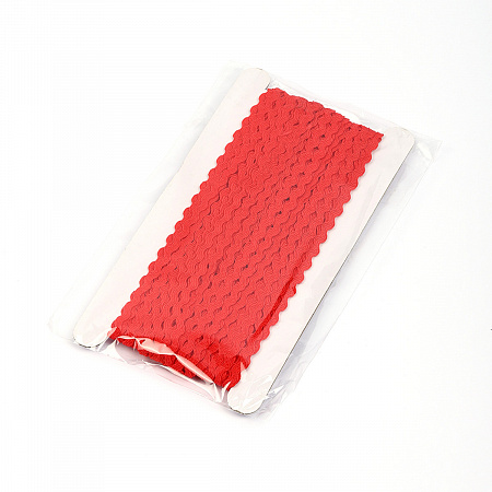 Тесьма декоративная Вьюнчик TBY арт.64312 шир.3мм цв.F162 красный уп.18,28м (±1м)