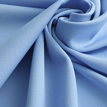 Ткань Пикачу 230 г/м² 95% полиэстер, 5% спандекс шир.148 см арт.Р.15347.07 цв.07 голубой уп.25м (±5м)