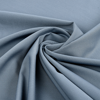 Ткань Костюмная Гальяно 200 г кв.м 75% полиэстер, 19% вискоза, 6% спандекс шир.150 см арт.TBY.W2249.5 цв.5 серо-голубой уп.5м