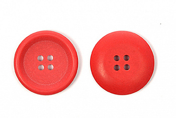 Пуговицы пластик CN 2583 цв.005 красный 32L-20мм, 4 прокола, 72 шт