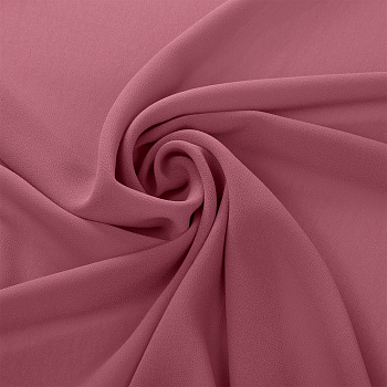 Ткань креп-шифон арт.TBY.8021-093 плот.105г/м2 100% ПЭ шир. 150см цв.93 розовый рубин уп.1м