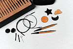 32650 Knit Pro Подарочный набор съемных спиц для вязания "Day & Nite" (8 видов спиц в наборе)
