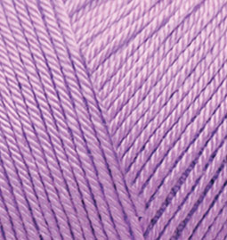 Пряжа для вязания Ализе Baby Best (90% акрил, 10% бамбук) 5х100г/240м цв.043 лаванда