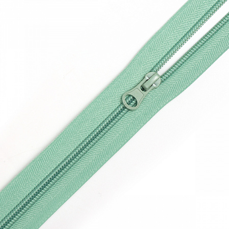 Молния Mzip пласт. спираль №5-N 60см цв.S004 полынь уп.50шт