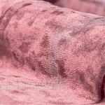 Ткань Бархат мраморный 260 г/м² 95% пэ, 5% спандекс шир.150 см арт.С.2153.03 цв.розовый рул.35м
