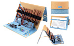 31281 Knit Pro Набор съемных спиц для вязания Deluxe Normal IC (3,5мм, 4мм, 4,5мм, 5мм, 5,5мм, 6мм, 7мм, 8мм, 9мм, 10мм, 12мм) 11 видов спиц