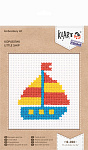 Набор для вышивания KLART арт. 12-020 Кораблик 7,5х8,5 см