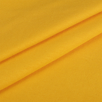 Ткань трикотаж Кулирка хлопок 145г опененд 100+100см манго 14-0957 пач.20-35кг