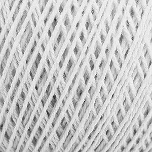 Нитки для вязания Лилия (100% хлопок) 6х75г/450м цв.0101/001 белый С-Пб уп.6шт