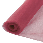 Фатин Кристалл средней жесткости блестящий арт.K.TRM шир.300см, 100% полиэстер цв. 13 К уп.50м - розово-коралловый