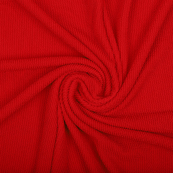 Ткань трикот. Бифлекс жатка арт.TBY-JB-03 490г/м² 92% ПЭ 8% спандекс шир.80см цв.3 красный уп.3м