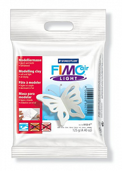 FIMO air light глина на водной основе, высыхающая на воздухе, уп. 125г, цв.белый арт.8133-0