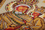 Набор для вышивания бисером КРОШЕ арт. В-200 Тихвинская Богородица 17x26 см