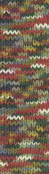 Пряжа для вязания Ализе Superlana Maxi Multicolor (25% шерсть, 75% акрил) 5х100г/100м цв.52088