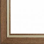 Багетная рамка для картин и вышивки Белоснежка арт.3122-BM (Mila) св.коричневый 20х25 см