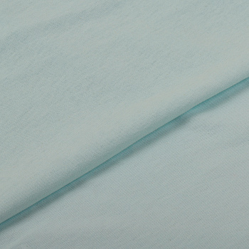 Ткань трикотаж Кулирка хлопок 145г опененд 100+100см голубой 12-4609 пач.20-35кг