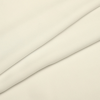 Ткань Штапель  TBY Vi-45-02 плот 110г/м2 100% вискоза шир. 145 см цв.02 белый уп.5м