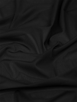 Сетка эластичная утягивающая KRUZHEVO арт.OLG008 190г/м² ш.152см цв.170 черный рул.20-30кг (1кг ≈ 3,35м)