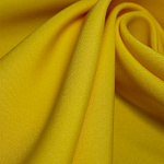 Ткань Габардин 180 г кв.м 100% полиэстер шир.148 см арт.Р.15323.16 цв.16 желтый уп.25м (±5м)