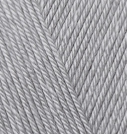 Пряжа для вязания Ализе Diva (100% микрофибра) 5х100г/350м цв.355 серый