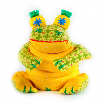 Набор для изготовления текстильной игрушки-грелки арт.П-114 Лягушенок Ква 18 см