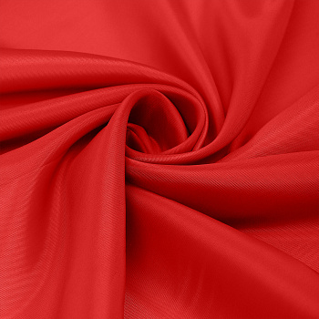 Ткань подкладочная Таффета С190Т красный S820 (1664) 53 г кв.м уп.10м