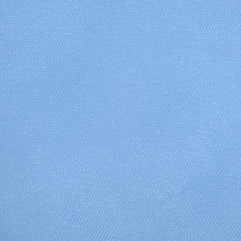 Фатин Кристалл средней жесткости блестящий арт.K.TRM шир.300см, 100% полиэстер цв. 27 К уп.1м - светло-голубой
