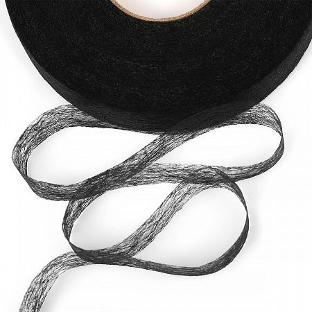 Паутинка Idealtex 25мм черный 23 г/м² набор 10рул*100м